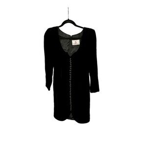 Vintage Huey Waltzer Velvet Party‎ Dress